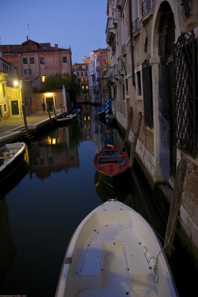 ﻿Venedig bei Nacht.