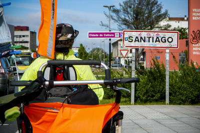 ﻿Camino de Santjátszó. Schwerlastpilgern im April-Mai 2014.