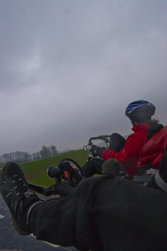 ﻿Benelux Bicycle Tour. Despite cold, wind and rain. Easter 2010
