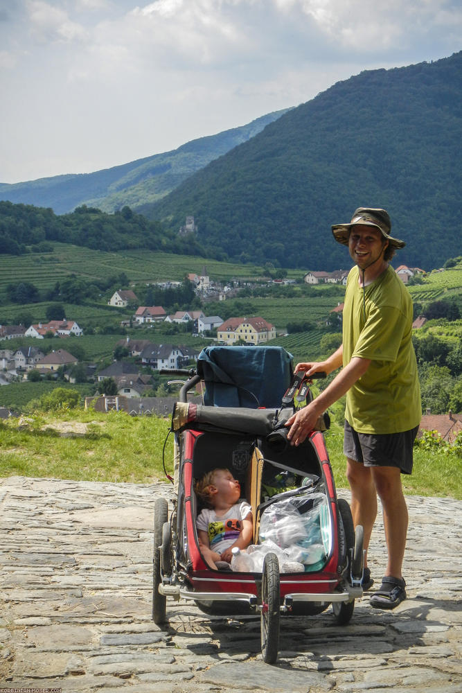 World Heritage Trail. Wachau-hike in July 2013