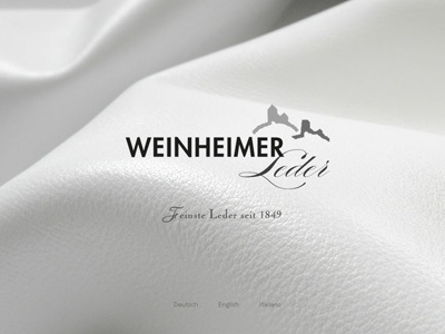 Weinheimer-Leder.com. ModX WebSite for the germ-cell of the Freudenberg concern.