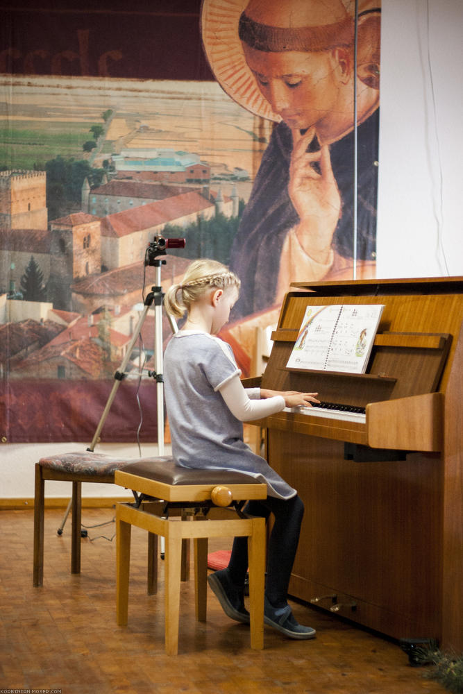 Student concert. Municipality of Boniface, Mainz, 2nd May 2015