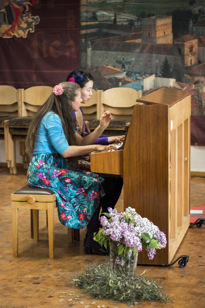 Student concert. Municipality of Boniface, Mainz, 2nd May 2015