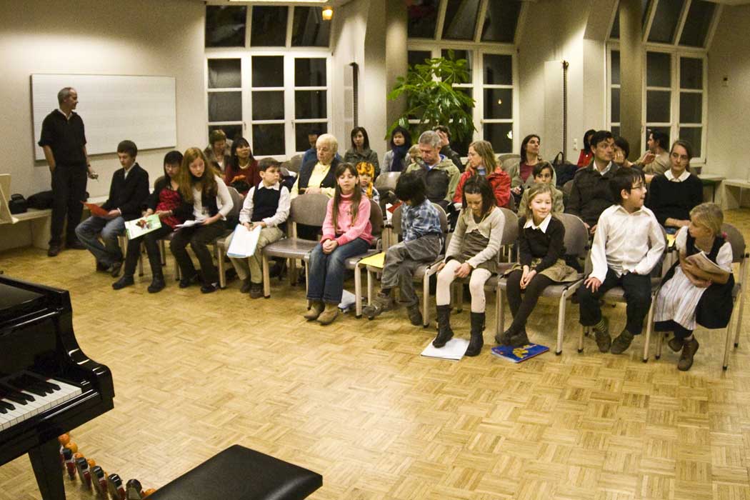 Osztály előjáték. Akademie für Tonkunst Darmstadt, december 12, 2008