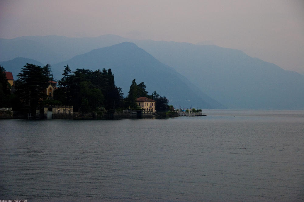 ﻿Előttünk látható a Lago di Como.