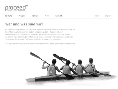 ProceedCN.com. honlap egy tanácsadó cégek hálo.