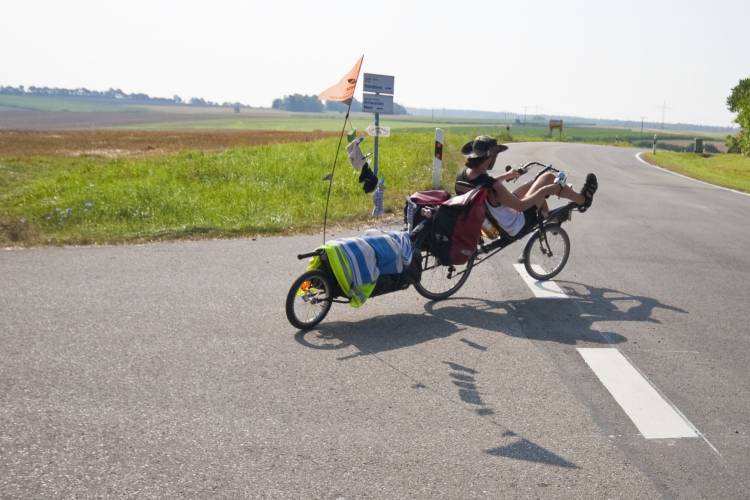 Ungarn Radtour. 2400 km zum Balaton und zurück, Sommer 2009