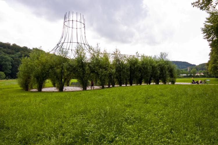 ﻿In Pappenheim ist einiges ein bisschen anders. Zum Beispiel die Kirche.