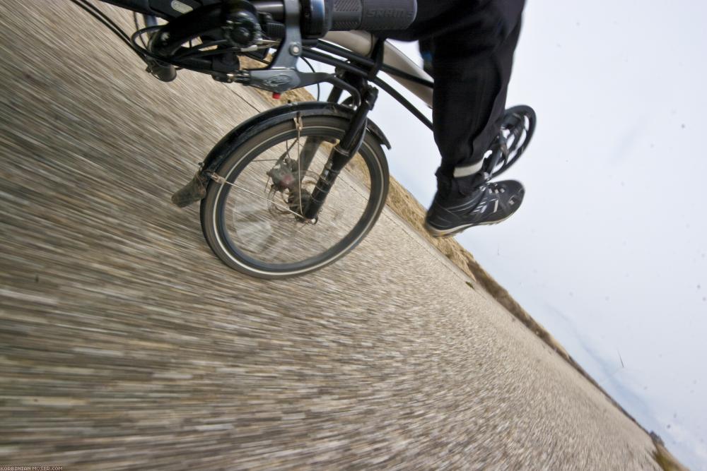 ﻿Benelux Radtour. Kälte, Wind und Regen zum Trotz. Ostern 2010