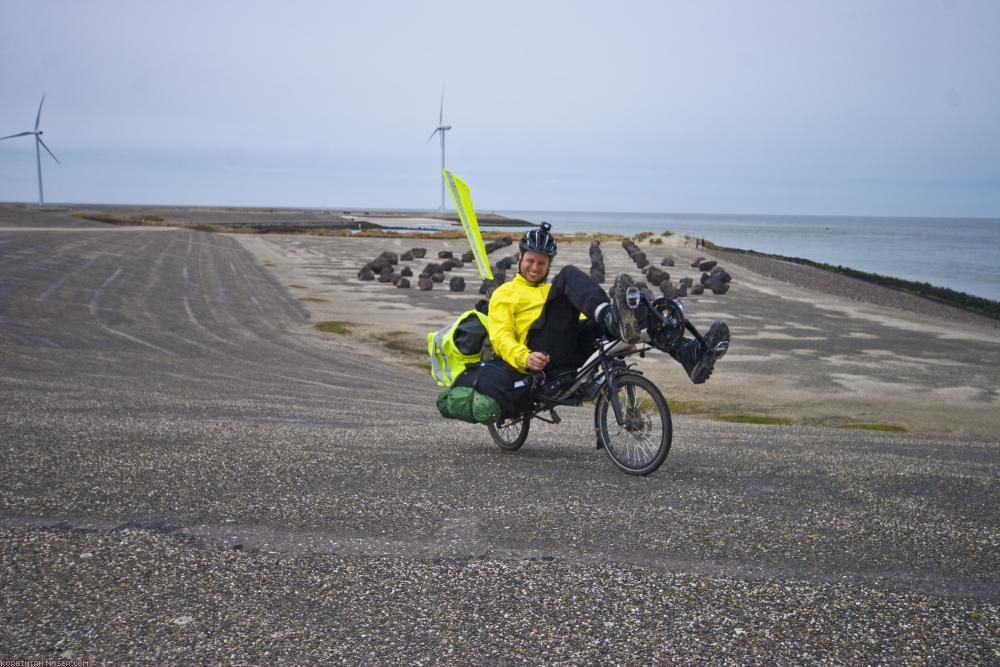 ﻿Benelux Radtour. Kälte, Wind und Regen zum Trotz. Ostern 2010