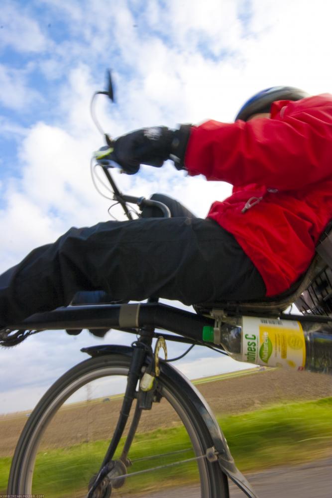 ﻿Benelux Radtour. Kälte, Wind und Regen zum Trotz. Ostern 2010