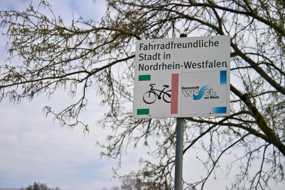 ﻿Benelux Radtour. Kälte, Wind und Regen zum Trotz. Ostern 2010