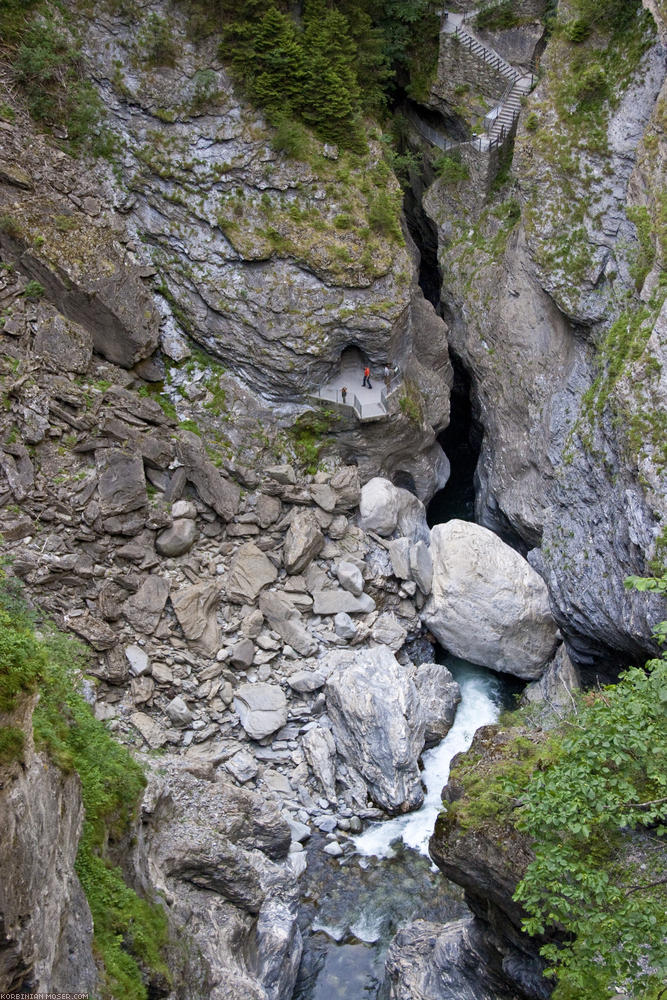 ﻿Viamala. Wir erreichen die berühmte Schlucht.