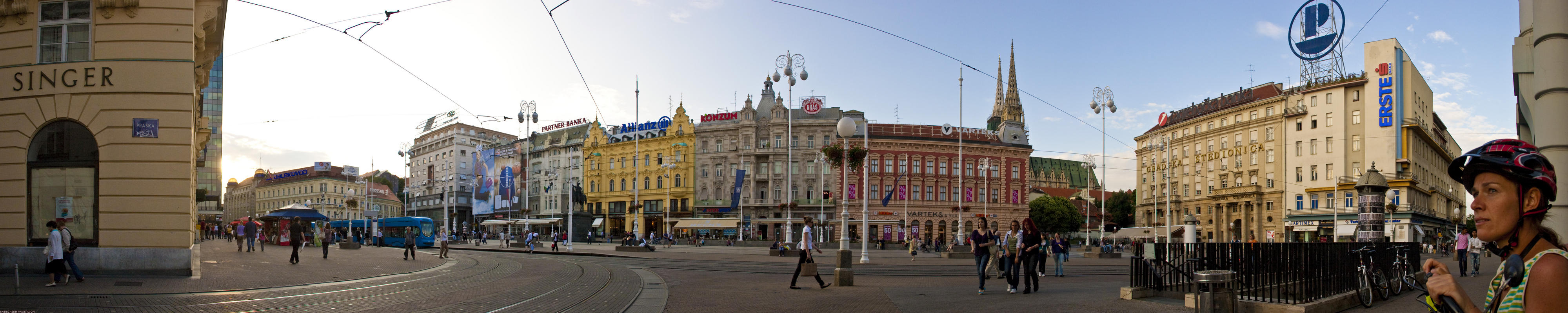 ﻿Zagreb. Eine sehr große, aber schöne Stadt.