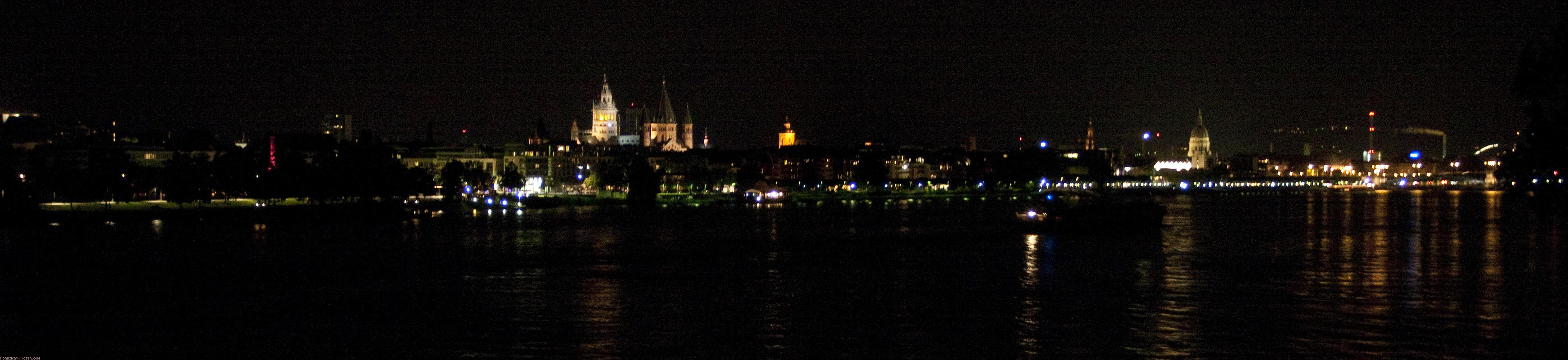 ﻿Willkommen daheim. Gegen Mitternacht freuen wir uns sehr, Mainz wiederzusehen.