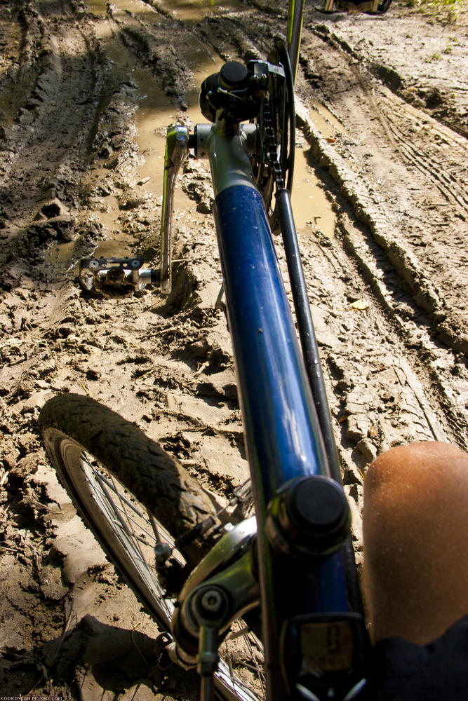 ﻿Ungarische Radwege. Mit Korbinians 26-Zoll-Zweitlieger werden sie zum Spaßfaktor.