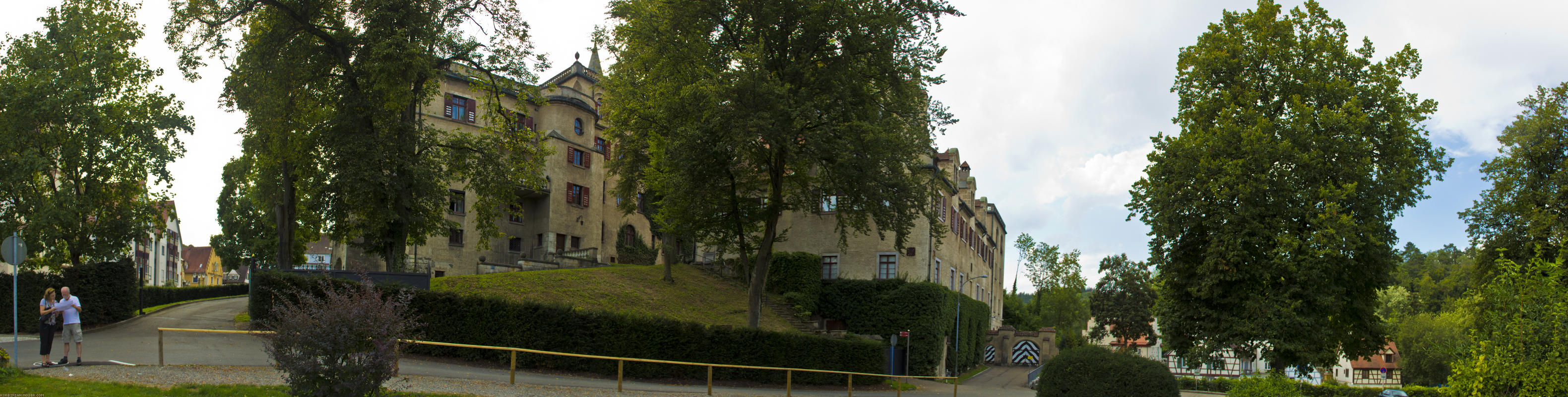 ﻿Sigmaringen. Ein unerwartet hübsches Städtchen. Besonders das Schloss, dass von jeder Seite anders aussieht.