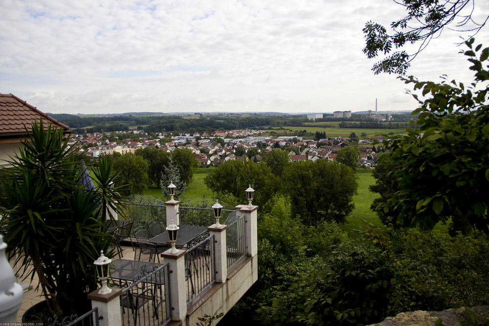 ﻿Bad Wimpfen. Wir beschließen, die schöne Altstadt auf dem Berg zu besuchen.