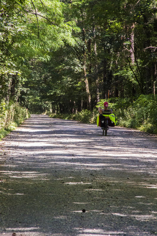 ﻿3 Tage, 4 Länder, 500 km.  Unsere erste kleine Radtour ohne Mona.