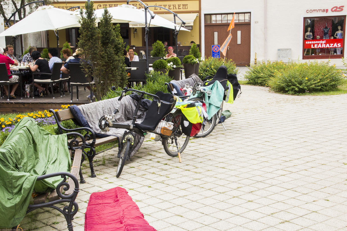 ﻿3 Tage, 4 Länder, 500 km.  Unsere erste kleine Radtour ohne Mona.