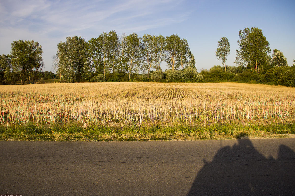 ﻿3 Tage, 4 Länder, 500 km.  Unsere erste kleine Radtour ohne Mona.