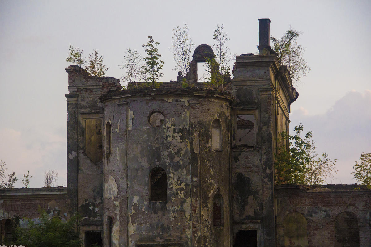 ﻿Schlossruine bei Barcs.