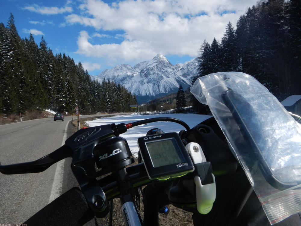 ﻿Klarer Fall. Ich befinde mich nun so richtig in den Alpen.