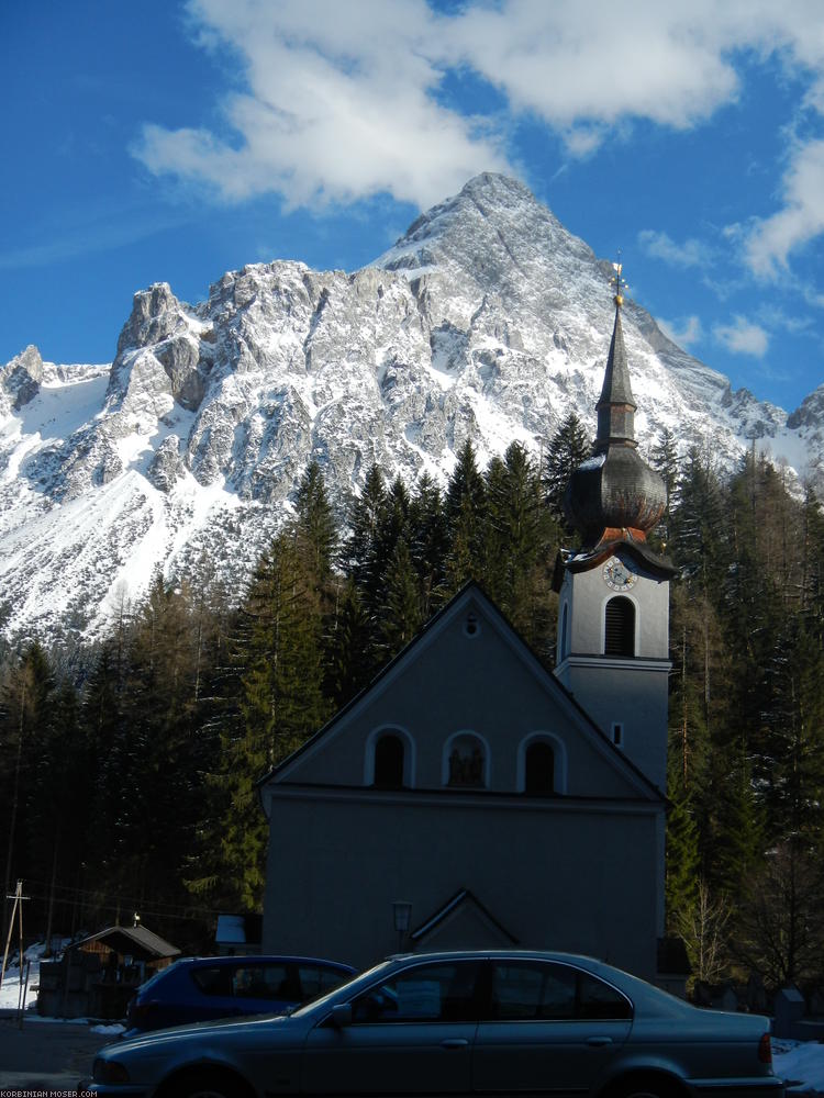 ﻿Alpen Winter Tour. Drei Pässe und Schneegestöber, März 2013