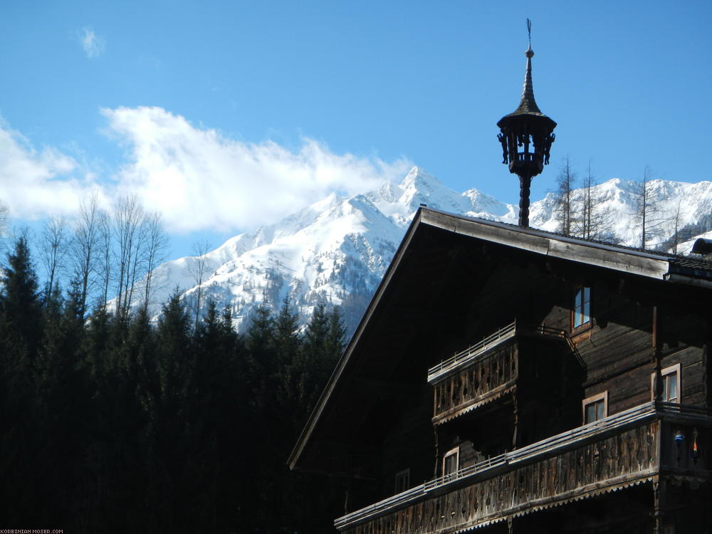 ﻿Die Felbertauernstraße hat eindrucksvolle Bergpanoramen zu bieten.