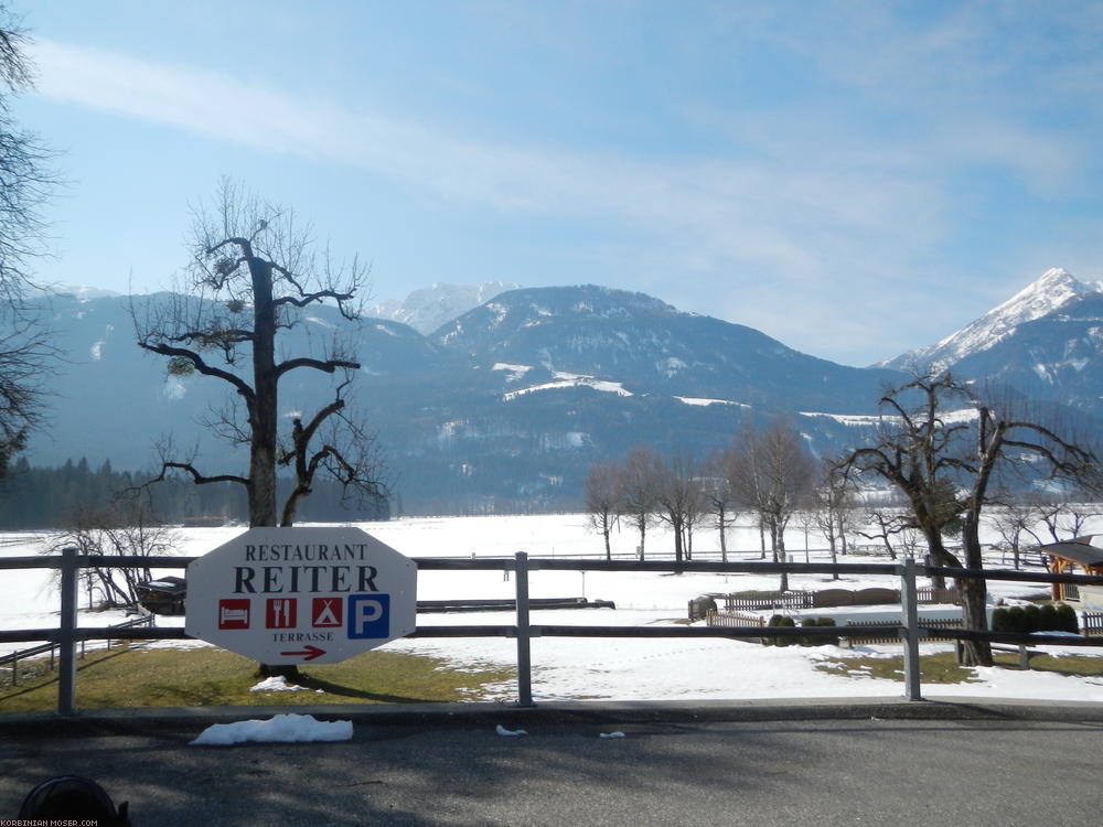 ﻿Alpen Winter Tour. Drei Pässe und Schneegestöber, März 2013