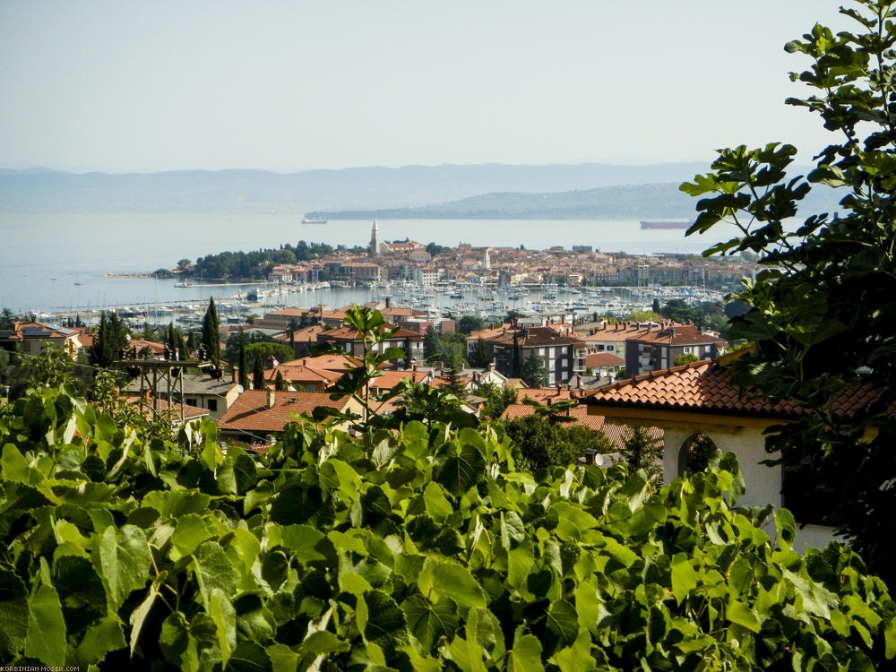 ﻿Lijepa Istra. Berge und Adria in Kroatien, Juli 2013