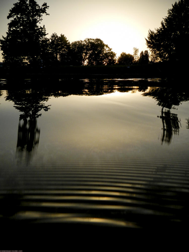 ﻿Karlovac. Wir übernachten am See.