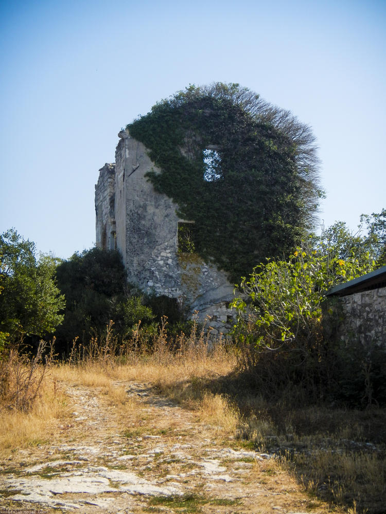 ﻿Solo-Tour. Korbinian radelt an der Küste entlang von Pula nach Novigrad.