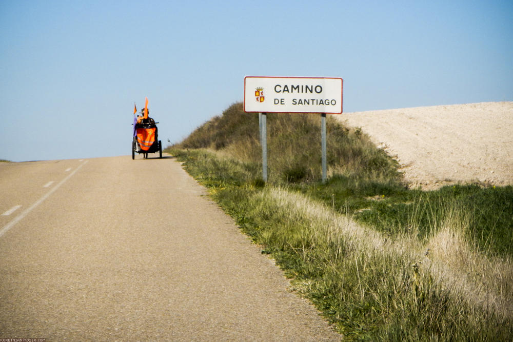 ﻿Camino de Santjátszó. Schwerlastpilgern im April-Mai 2014.