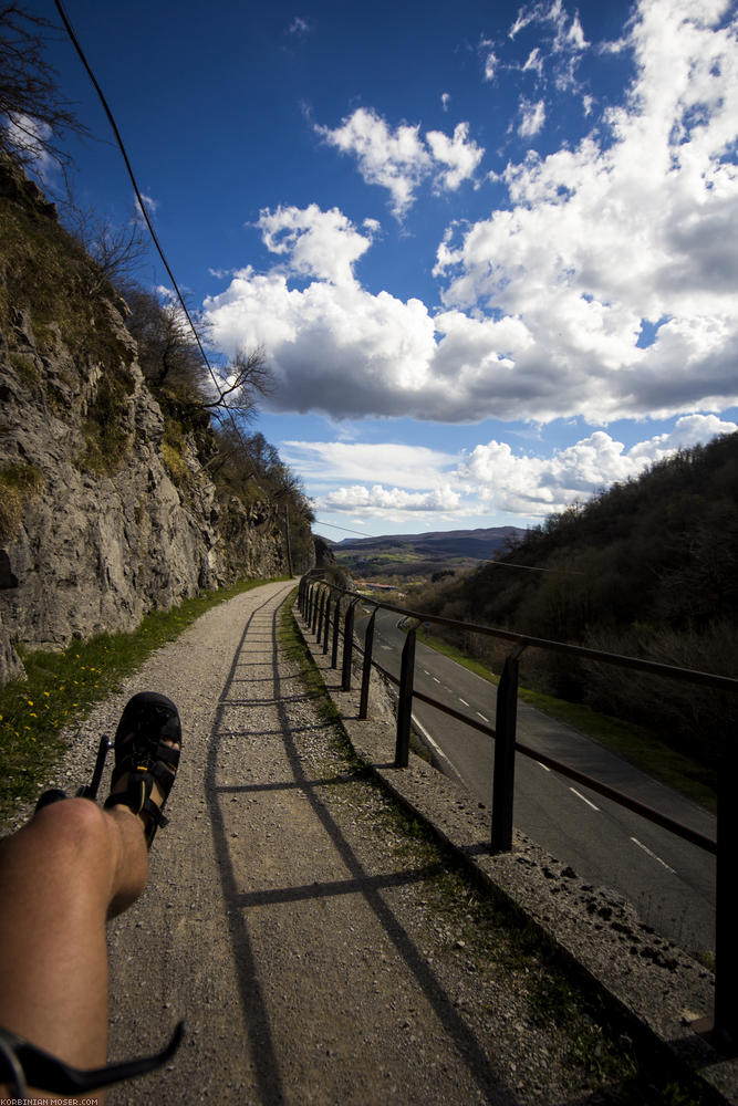 ﻿Super dieser Bahntrassen-Radweg.