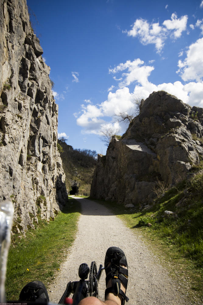 ﻿Super dieser Bahntrassen-Radweg.