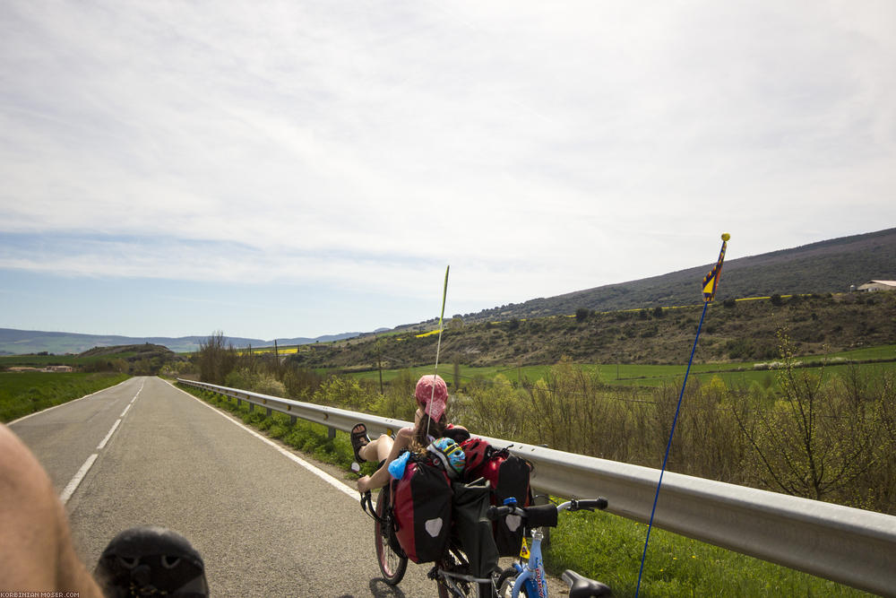 ﻿Camino de Santjátszó. Schwerlastpilgern im April-Mai 2014.