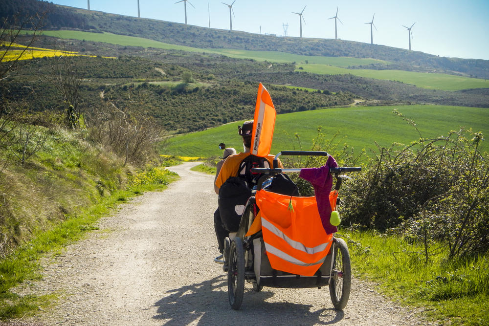 ﻿Camino de Santjátszó. Schwerlastpilgern im April-Mai 2014.