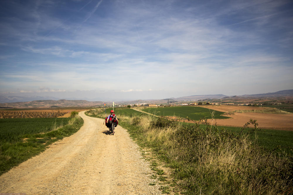 ﻿Camino de Santjátszó. Schwerlastpilgern im April-Mai 2014.