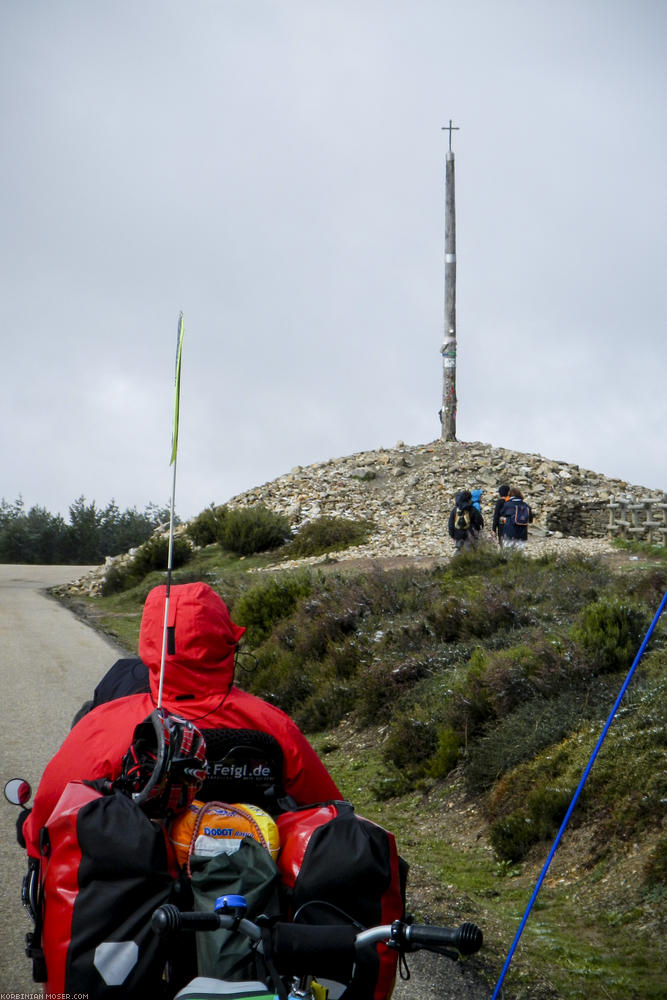 ﻿Gebirge zwischen Astorga und Ponferrada.