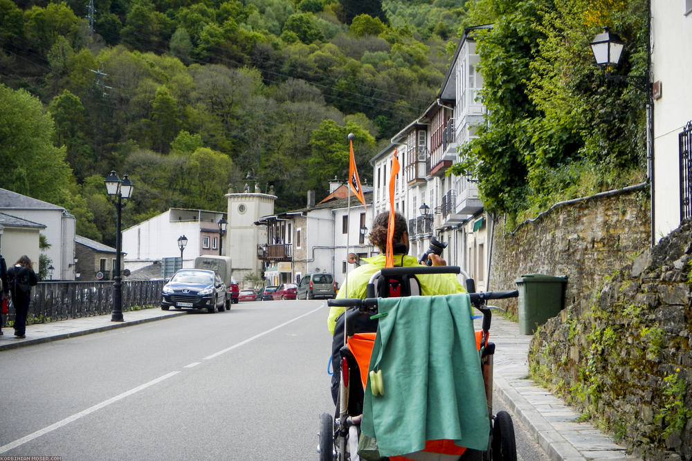 ﻿Camino de Santjátszó. Schwerlastpilgern im April-Mai 2014.