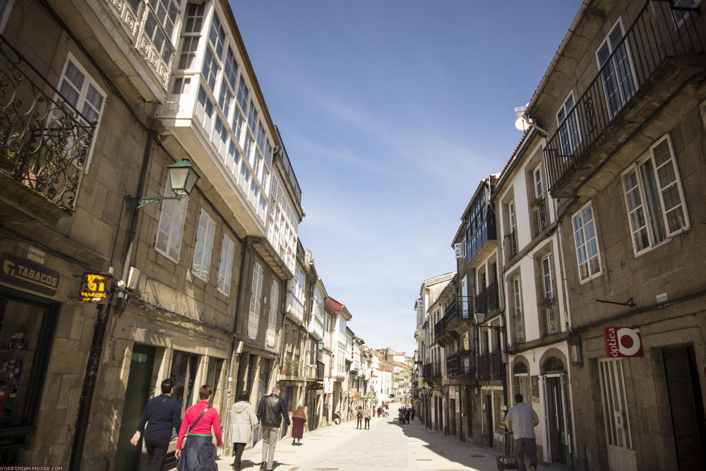 ﻿Santiago de Compostela. Ziel aller Jakobspilger.