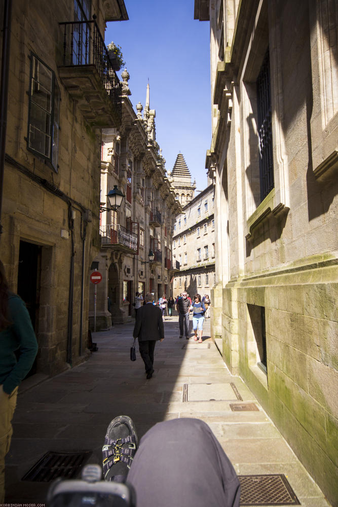 ﻿Santiago de Compostela. Ziel aller Jakobspilger.