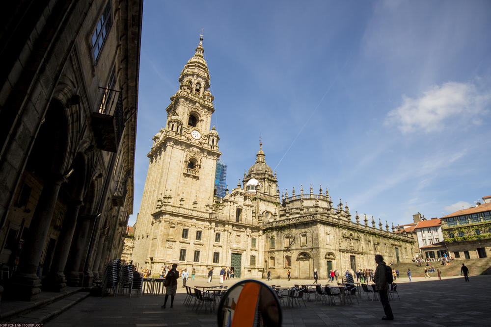 ﻿Santiago de Compostela. Ziel aller Jakobspilger.