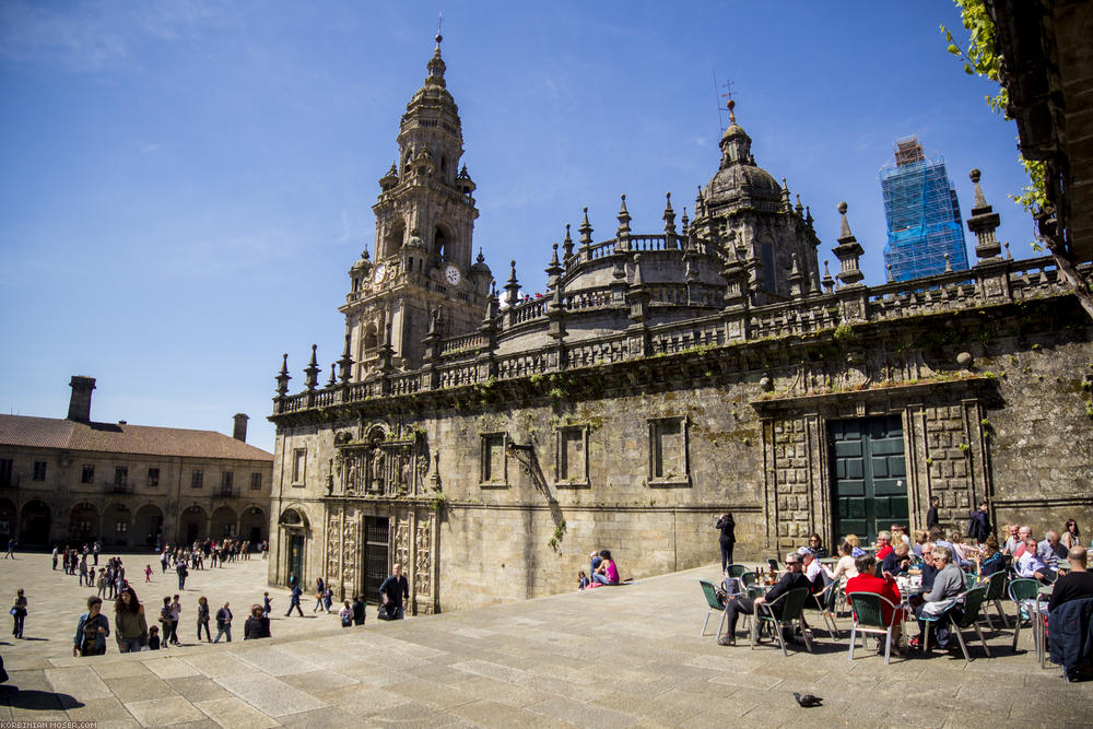 ﻿Santiago de Compostela. Ziel aller Jakobspilger.