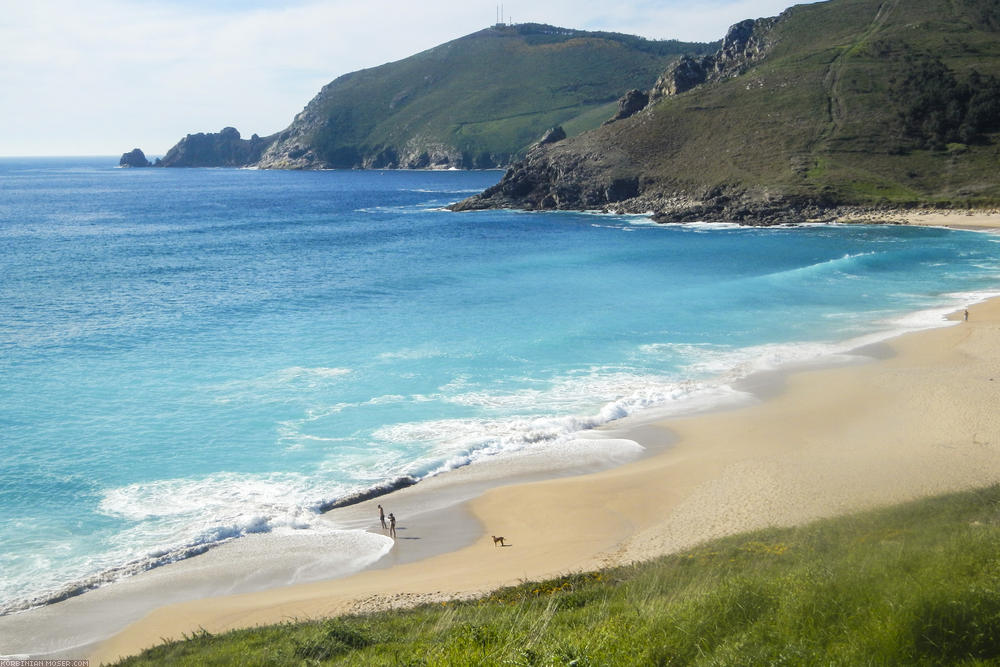 ﻿Finisterra. Dieser Strand hingegen ist eher was für Adrenalin-Junkies.