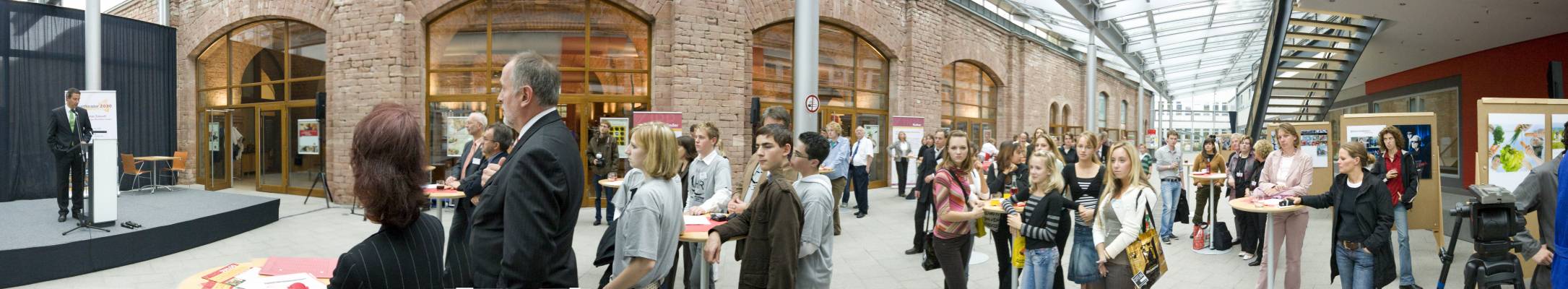 Exhibition Opening ZIRP, Railion Mainz, September 06, 2007