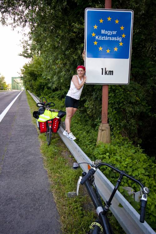 Hungary bike tour. 2400 km to lake Balaton and back, summer 2009