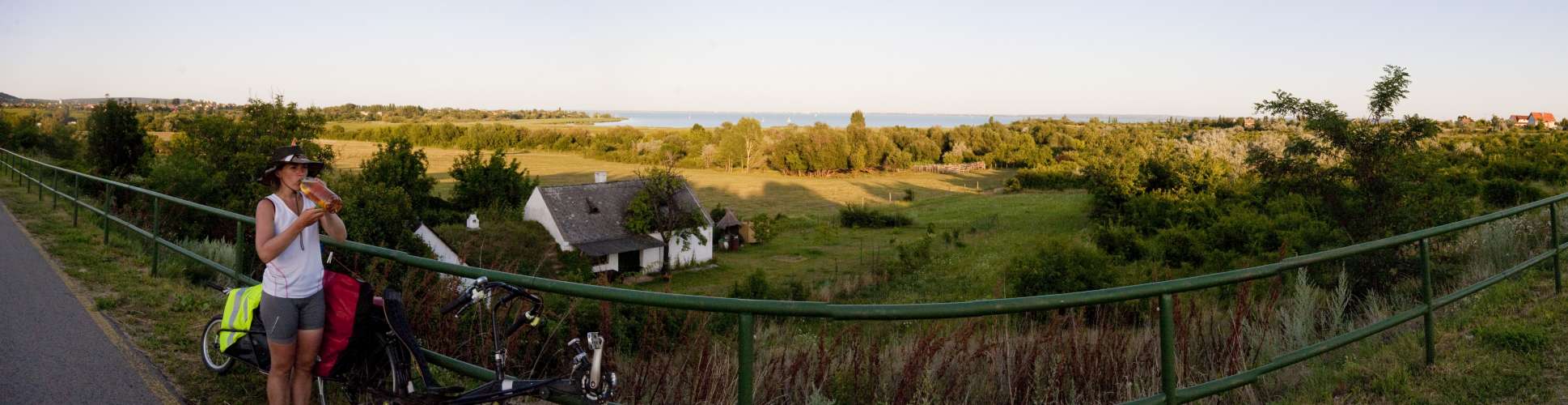 Hungary bike tour. 2400 km to lake Balaton and back, summer 2009