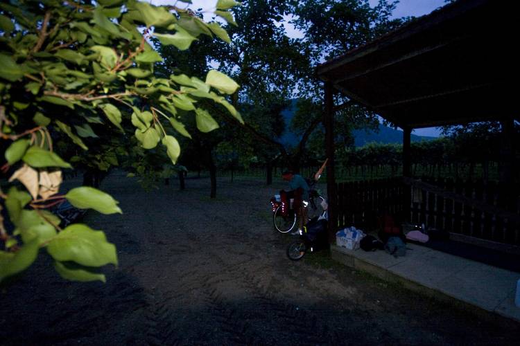 Hungary bike tour. 2400 km to lake Balaton and back, summer 2009